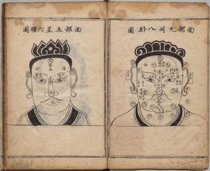 《新编相法五总龟》朝鲜万历18年写本