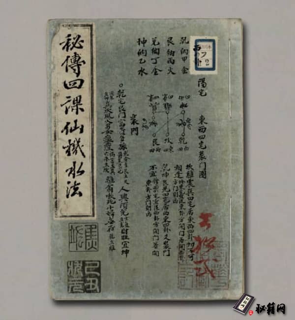 《董仙秘傅四课仙机水法》